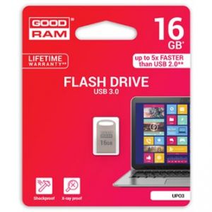 GOODRAM USB flash disk, 3.0, 16GB, UPO3, stříbrná, UPO3-0160S0R11