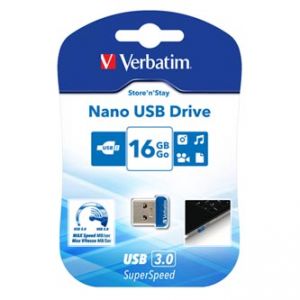 VERBATIM USB flash disk, 3.0, 16GB, Store,N,Stay, 98709