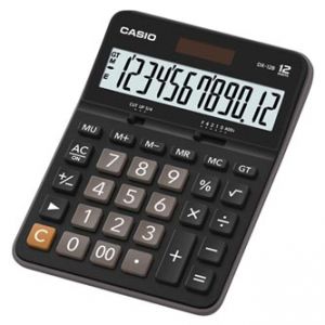 Kalkulačka CASIO DX 12 B, černá, stolní, dvanáctimístná