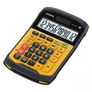 Kalkulačka CASIO WM 320 MT, žluto-černá, stolní