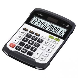 Kalkulačka CASIO WD 320 MT, černo-bílá, stolní