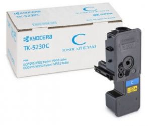 KYOCERA originální toner TK-5230C Modrý/cyan 2200str., KYOCERA M5521cdn,M5521cdw,
