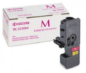 KYOCERA originální toner TK-5230M červená/magenta, 2200str., KYOCERA M5521cdn,M5521cd