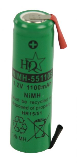 HQ NIMH-55110S - Dobíjecí NiMh Baterie 1.2 V 1100 mAh 1-Balíček