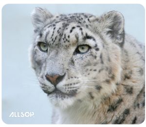 ALLSOP Podložka pod myš - Sněžný leopard