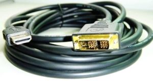 PREMIUMCORD Kabel HDMI-DVI 3m,M/M stín.,zlacené kontakty 1.3