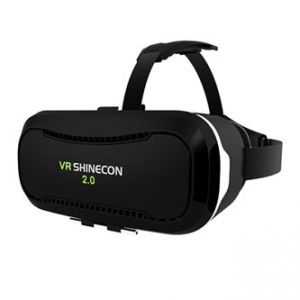 Virtuální realita brýle VR SHINECON 2.0, 4.0-6.0", černé, nastavitelné čočky