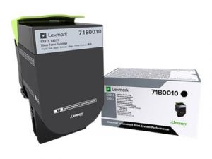 LEXMARK X317 Černá originál kazeta s barvivem LCCP pro LEXMARK CS317dn, CS417dn, C