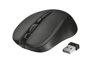 myš TRUST Mydo Silent Click Wireless Mouse - black (tichá myš)