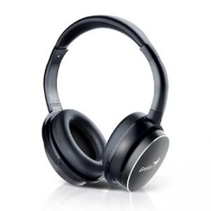 GENIUS, HS-940BT, headset, ovládání hlasitosti, černá, bluetooth