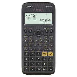 Kalkulačka CASIO FX 82 CE X, černá, školní + dárek sluchátka MAXELL