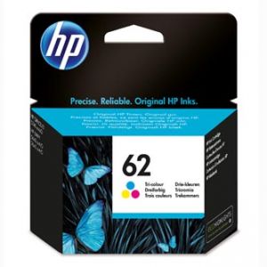 HP originální ink C2P06AE, HP 62, color, 165str., HP ENVY 5540 AIO, 5640 AIO, 7640 AIO, OJ