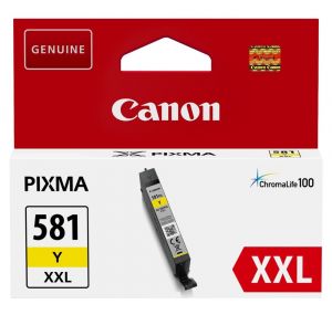CANON CLI-581 XXL žlutá pro PIXMA TS615x, TS625x, TS635x, TR7550, TS815x (