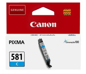 Canon originální ink CLI-581 C, cyan, 5,6ml, 2103C001, Canon PIXMA TR7550, TR8550, TS6150,
