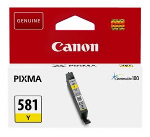 Canon CARTRIDGE CLI-581 žlutá pro PIXMA TS615x, TS625x, TS635x, TS815x,TS825x, TS835x, TS