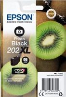EPSON 202XL - 7.9 ml - XL - foto černá - originál - blistr s RF / akustickým alarmem - ink