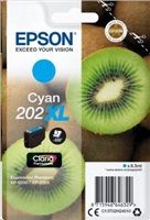 EPSON originální ink C13T02H24010, 202 XL, cyan, 8.5ml, EPSON XP-6000, XP-6005