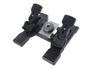 LOGITECH Flight Rudder Pedals - Pedály - kabelové - pro PC
