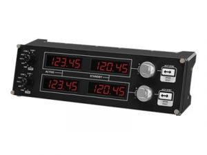 LOGITECH Flight Radio Panel - Přístrojová deska leteckého simulátoru - kabelové - pro PC