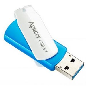 APACER USB Flash Drive, 3.1, 16GB, AH357, bílá, AP16GAH357U-1, s otáčecí krytkou