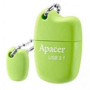 APACER USB Flash Drive, 3.1, 32GB, AH159, zelená, AP32GAH159G-1, s plastovou krytkou