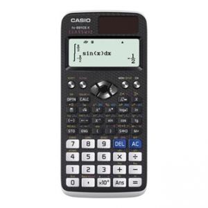 Kalkulačka CASIO, FX 991 CE X, černá, školní, Bílý rámeček
