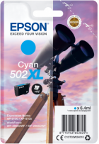 Epson originální ink C13T02W24010, 502XL, T02W240, cyan, 470str., 6.4ml