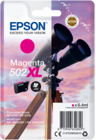 Epson originální ink C13T02W34010, 502XL, T02W340, magenta, 470str., 6.4ml