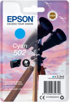 EPSON singlepack,Cyan 502,Ink,standard