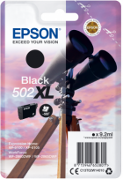 Epson originální ink C13T02W14010, 502XL, T02W140, black, 9.2ml