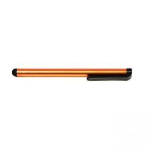 Dotykové pero, kapacitní, kov, oranžové, pro iPad a tablet