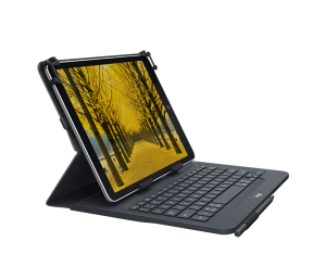 LOGITECH Universal Folio with integrated keyboard for 9-10 inch tablets - N/A - UK - BT -