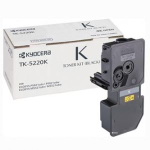 KYOCERA originální toner TK-5220B Černý/black, 1200str. KYOCERA 5521, 5521cdn, 552