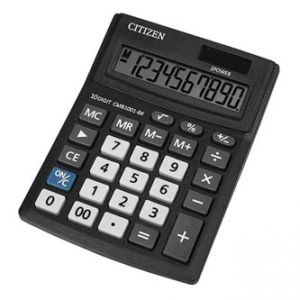 CITIZEN Kalkulačka CMB1001-BK, černá, stolní, desetimístná, duální napájení