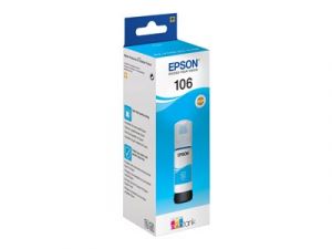 EPSON 106 - 70 ml - azurová - originál - inkoustový zásobník - pro EcoTank ET-7700, ET-775