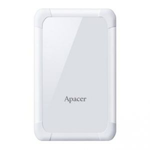 APACER externí pevný disk, Portable, 2.5", USB 3.1, 1TB, AP1TBAC532W-1, bílý
