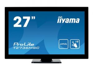 IIYAMA ProLite T2736MSC-B1 - LED monitor - 27" (27" zobrazitelný) - dotykový displej - 192