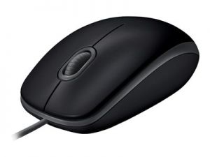 Logitech myš B110 Silent/ 3 tlačítka/ 1000dpi/ USB/ černá