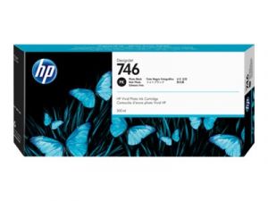HP originální ink P2V82A, HP 746, photo black, 300ml, HP HP DesignJet Z6, Z9+