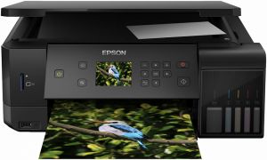 EPSON EcoTank L7160 - A4/32ppm/5ink/potiskDVD/Duplex//Wi-Fi/LAN/CISS
