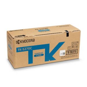 KYOCERA originální toner TK-5270C modrá/cyan, 6000str., KYOCERA ECOSYS M6230cidn, M