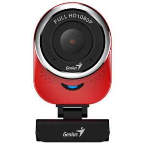 Genius Web kamera QCam 6000, Full HD, USB 2.0, červená