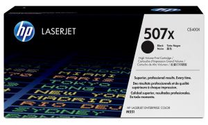 HP originální toner CE400X, black, 11000str., HP 507X, HP LaserJet Enterprise 500 color M5