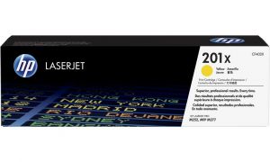 HP originální toner CF402X Yellow/Žlutý 2300str. 201X HP Color LJ MFP 277 Pro M252, 7