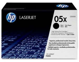 HP originální toner CE505XD, black, 13000 (2x6500)str., HP 05X, high capacity, HP LaserJet