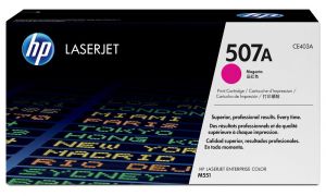 HP originální toner CE403A, magenta, 6000str., HP 507A, HP LaserJet Enterprise 500 color M