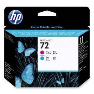 HP originální tisková hlava C9383A, HP 72, magenta/cyan, HP Designjet T1100, T770