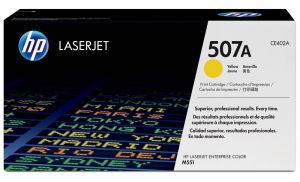 HP originální toner CE402A, yellow, 6000str., HP 507A, HP LaserJet Enterprise 500 color M5