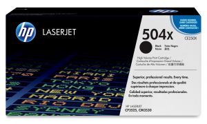HP originální toner CE250X, black, 10500str., HP Color LaserJet CP3525