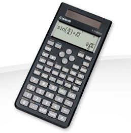 CANON kalkulačka F-7182GA černá - vědecká kalkulačka s antibakteriální ochranou